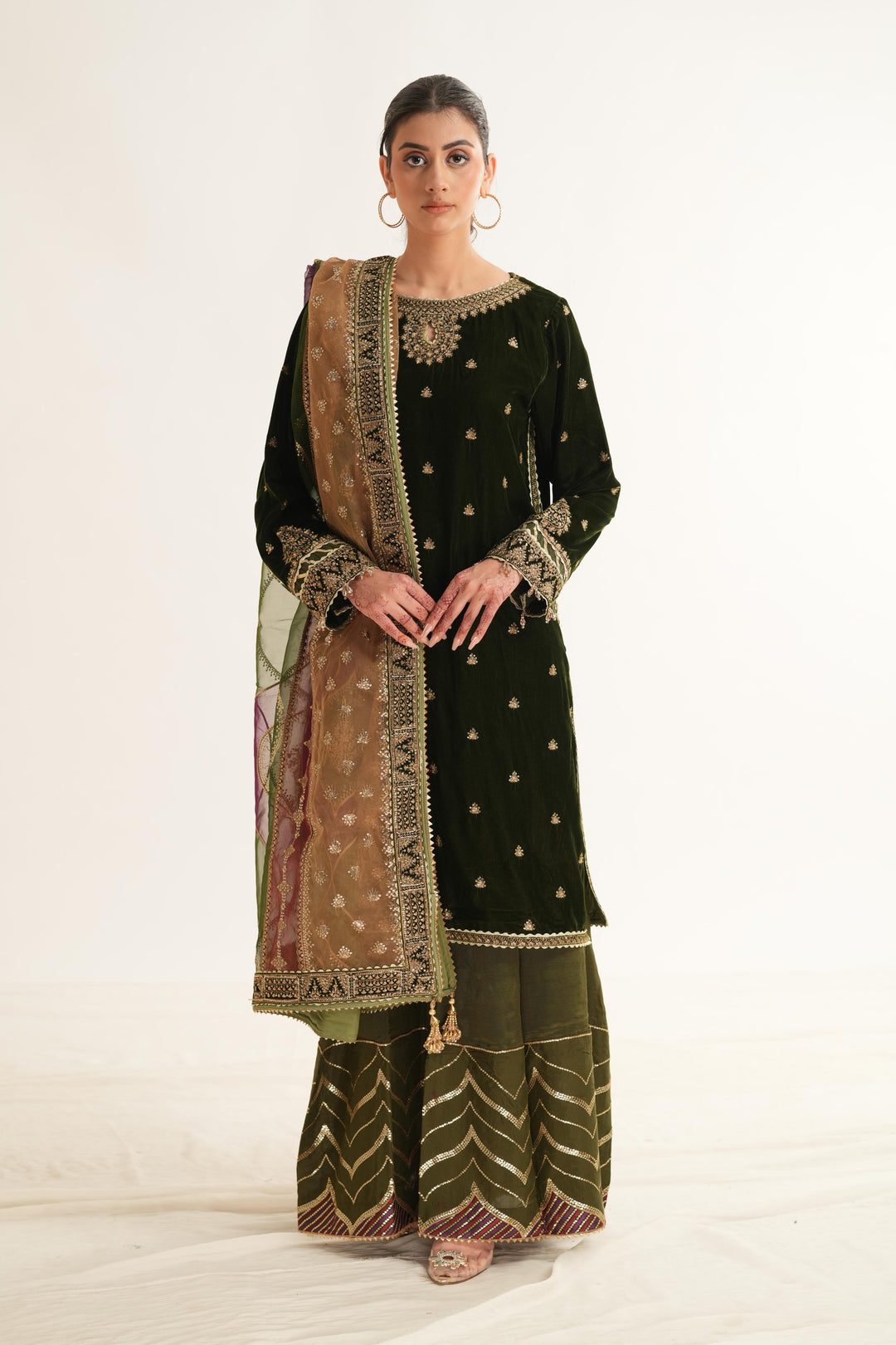 Design 9 - Jazmin Chandni Velvet Formal Stitched