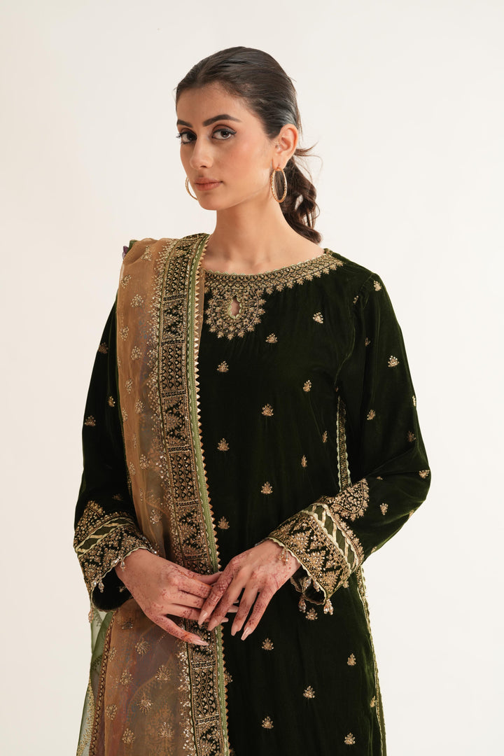 Design 9 - Jazmin Chandni Velvet Formal Stitched