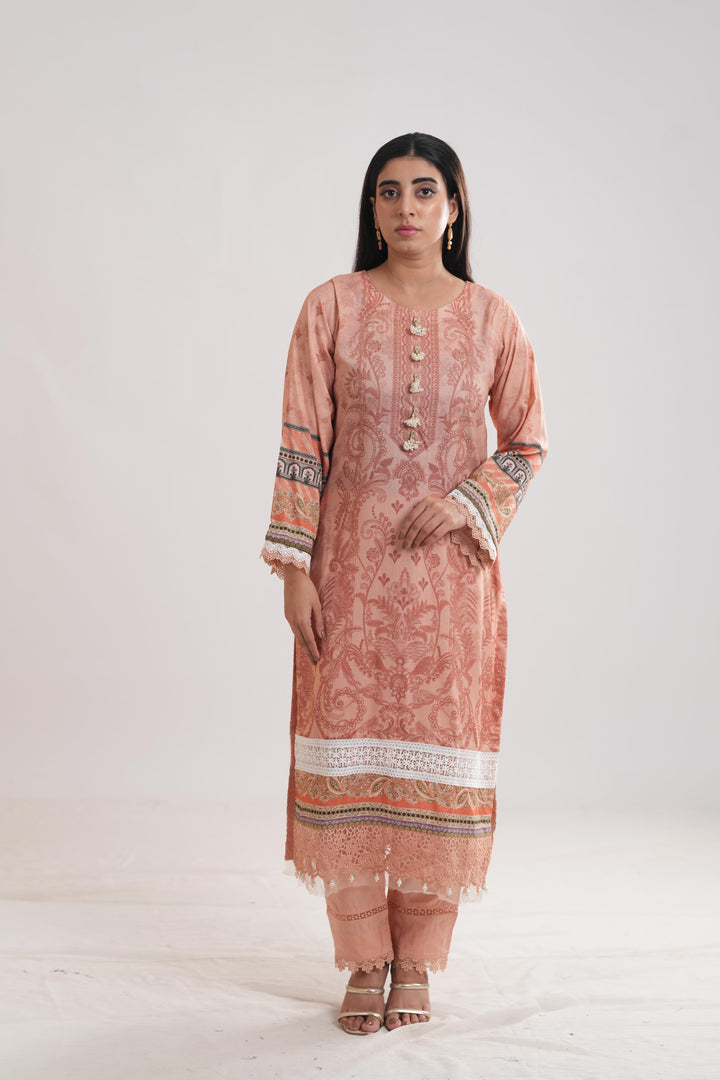 Cyclamen - Mausummery Printed Stitched