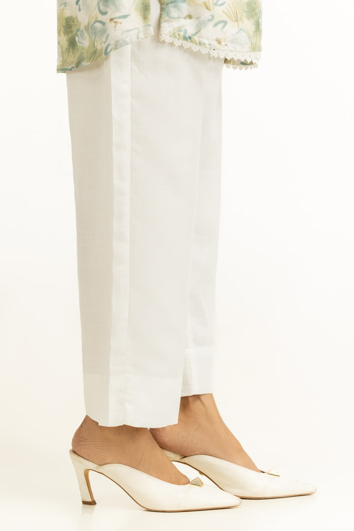 Cotton Viscose Khaddar Green Stitched Suit - Gul Ahmed