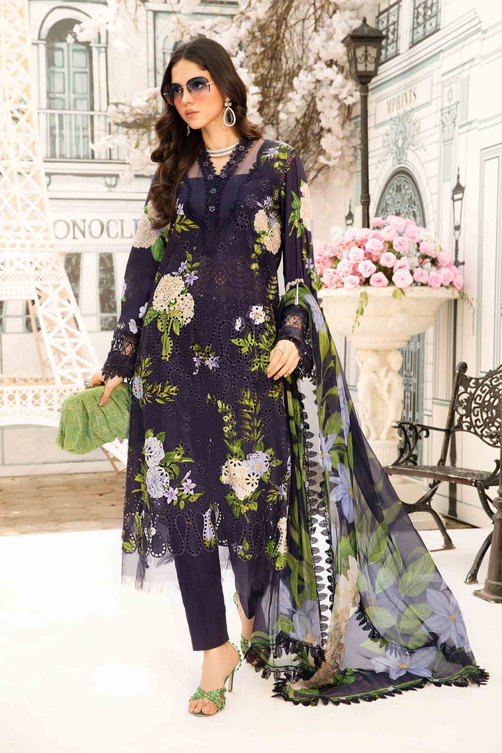 Design 2B - Maria B M Prints Stitched