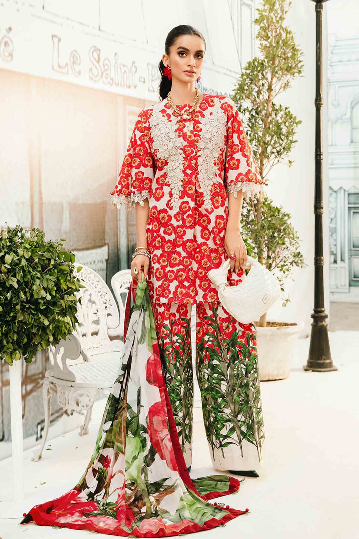 Design 6B - Maria B M Prints Stitched