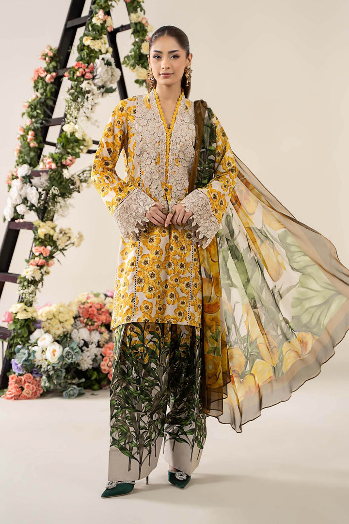 Design 6A - Maria B M Prints Stitched