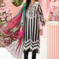 Design 9B - Maria B M Prints Stitched