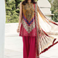 Design 10A - Maria B M Print Stitched