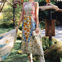Design 10A - Maria B M Print Stitched