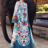 Design 12A - Maria B M Print Stitched