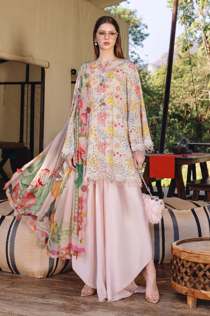 Design 14A - Maria B M Print Stitched