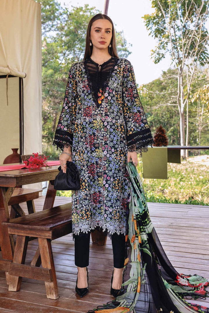 Design 14B - Maria B M Print Stitched