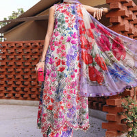 Design 2A - Maria B M Print Stitched