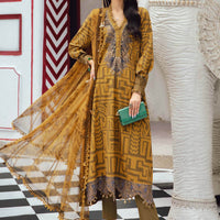 Design 3A - Maria B M Print Stitched