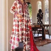 Design 3A - Maria B M Print Stitched