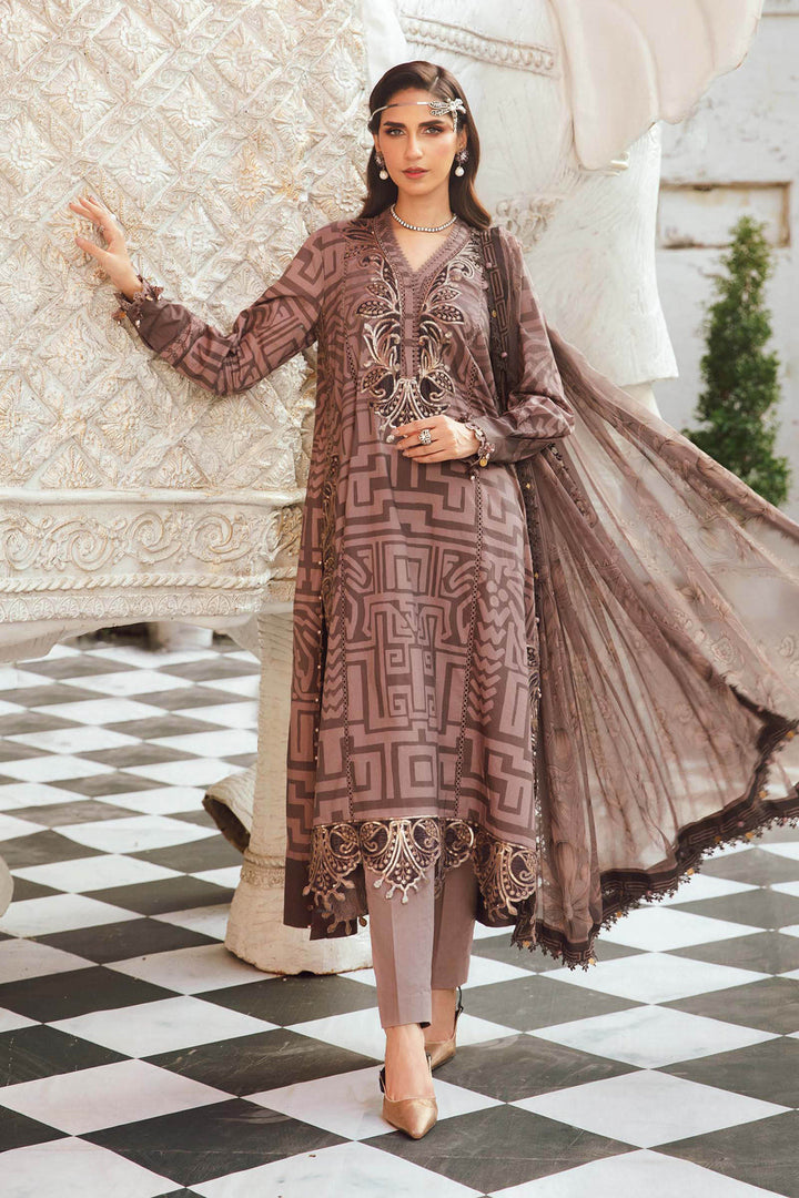 Design 3B - Maria B M Print Stitched