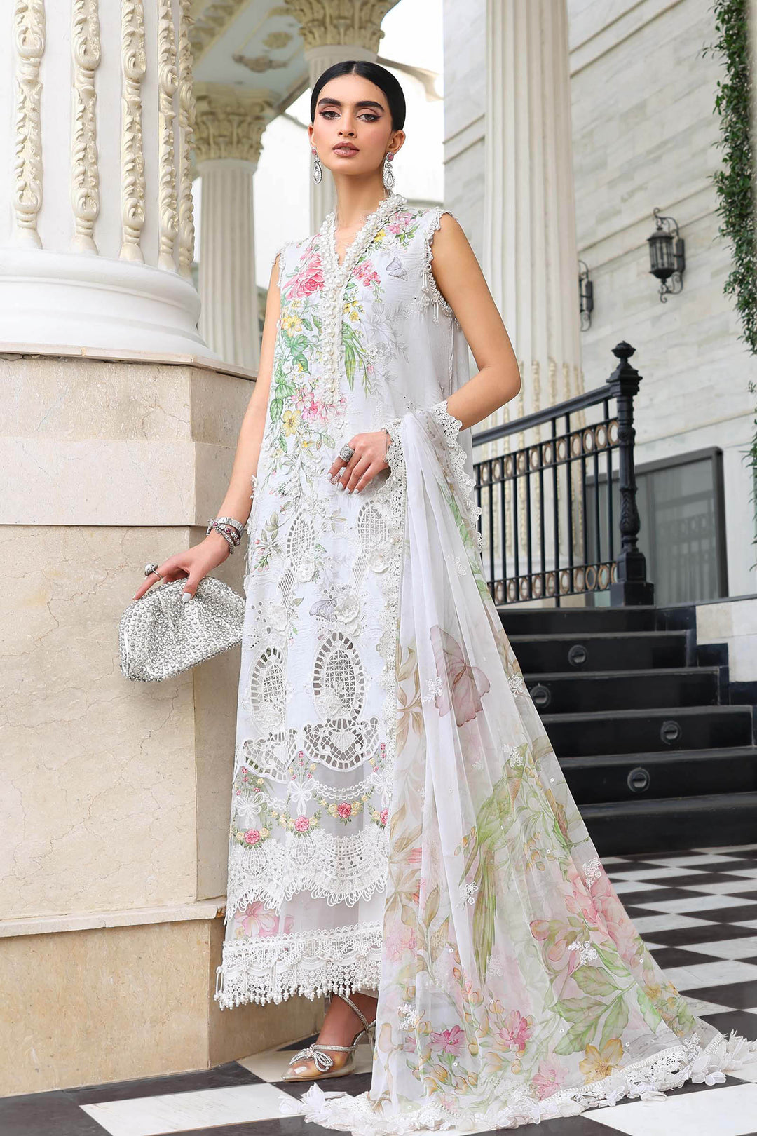 Design 3 - Maria B Luxury Lawn Stitched