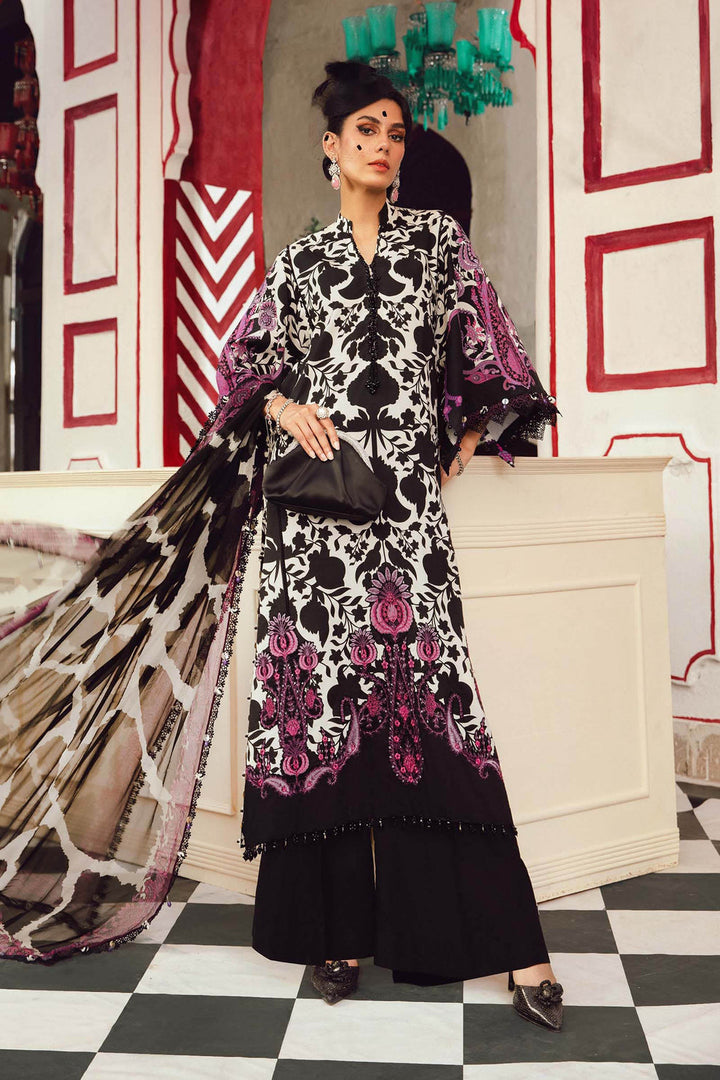 Design 4B - Maria B M Print Stitched