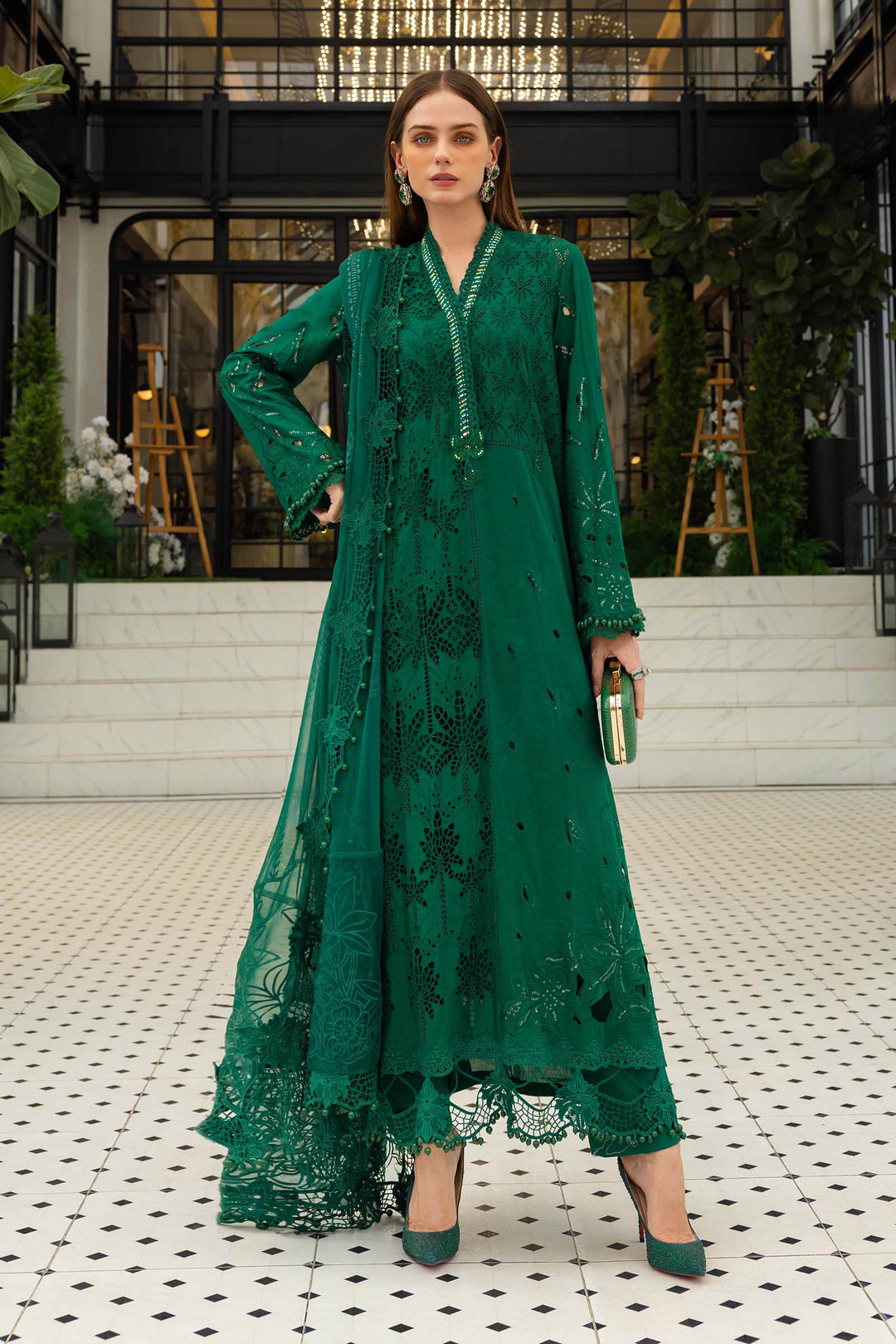 Design 4 - Maria B Luxury Lawn Stitched