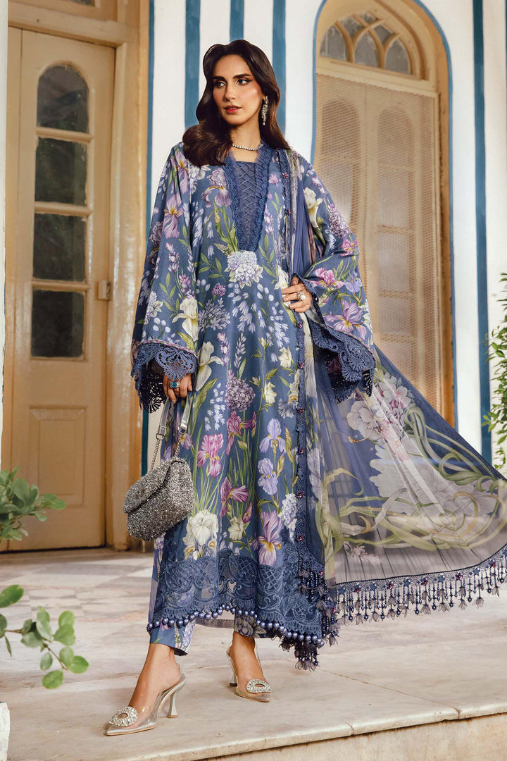 Design 8B - Maria B M Print Stitched