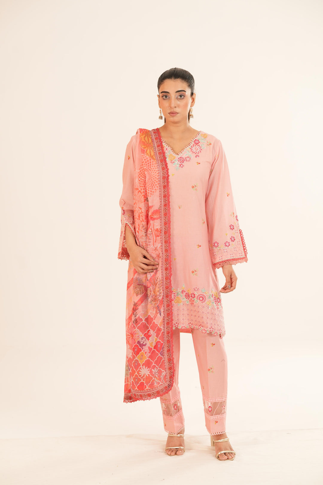Daisybel - Farasha Printed Essentials Stitched