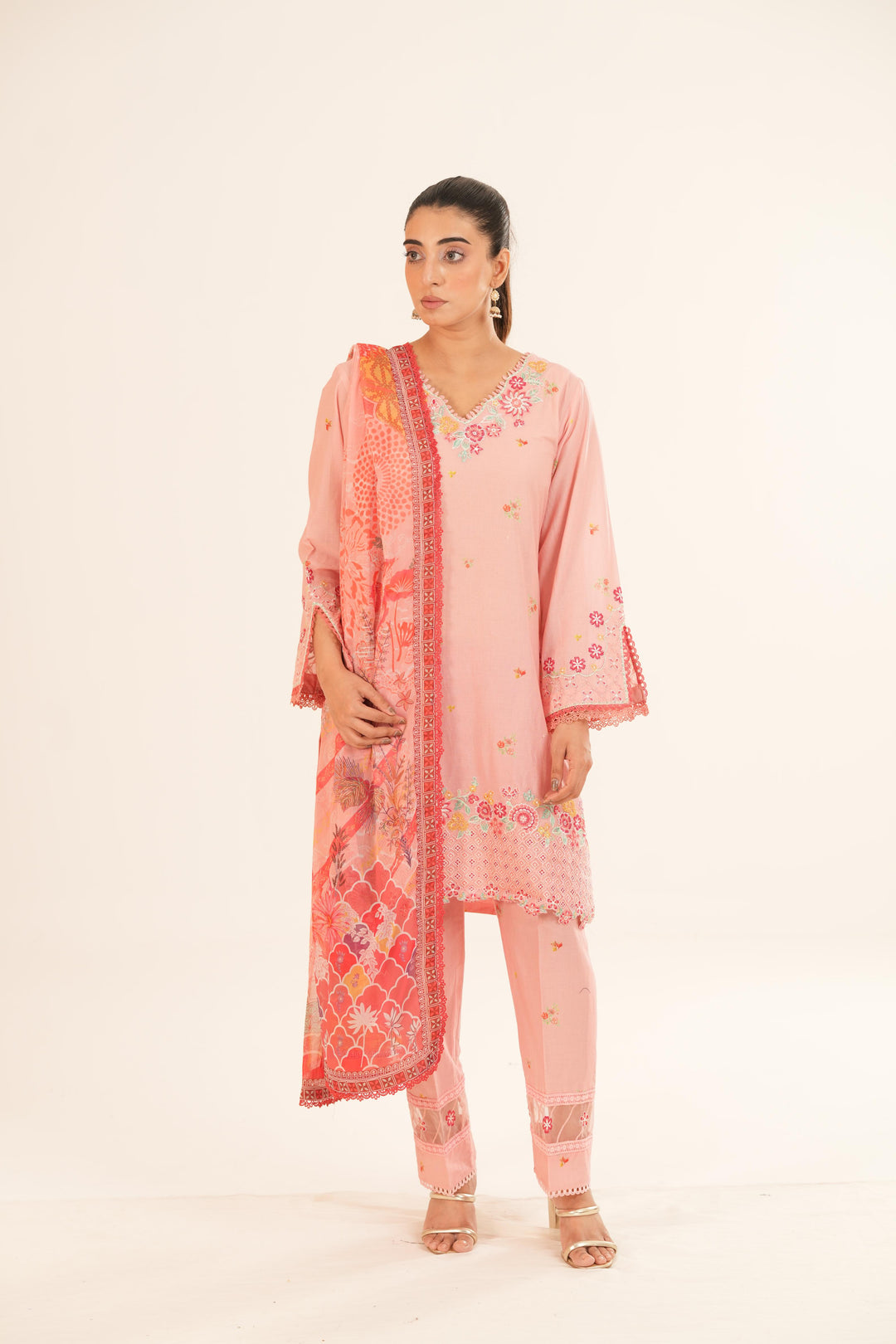 Daisybel - Farasha Printed Essentials Stitched