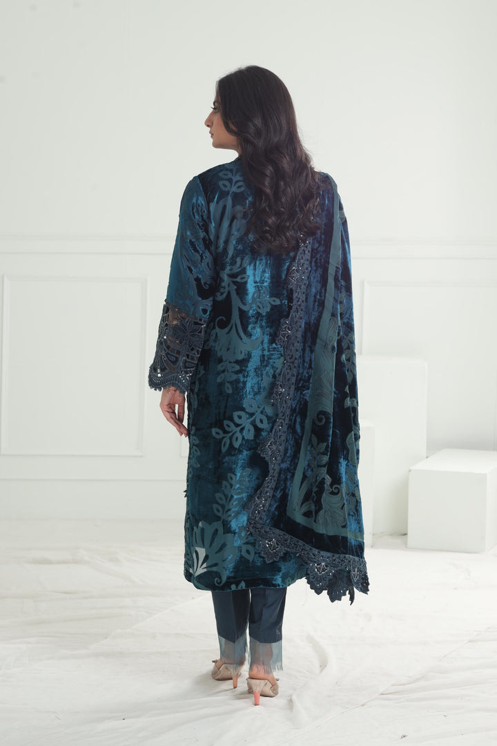 Design 03 - Maria B Winter Luxe Stitched