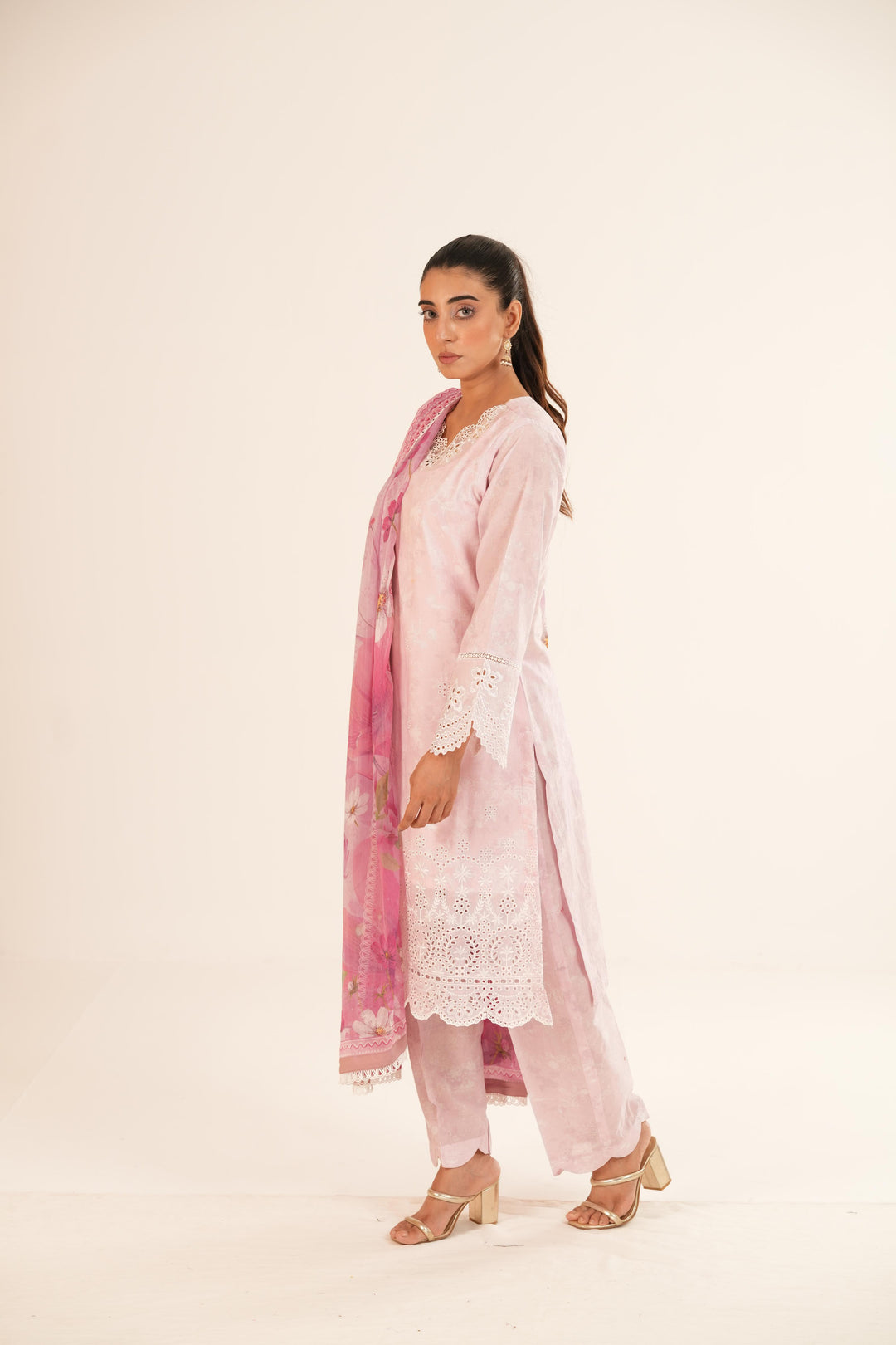 Dovella - Farasha Printed Essentials Stitched