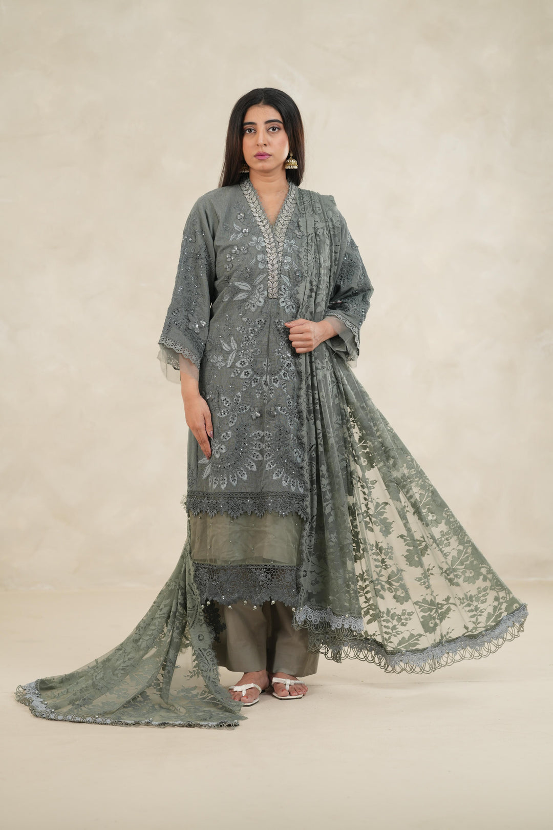 Design 3B - Maria B Luxe Stitched