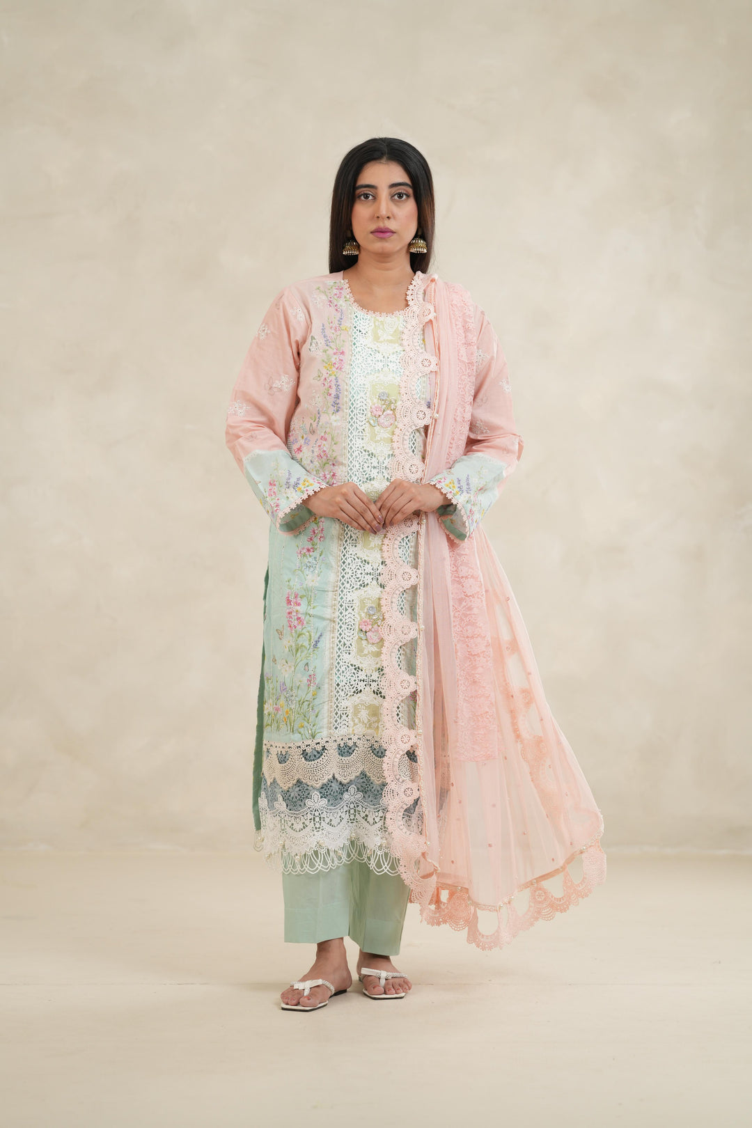 Design 6A - Maria B Luxe Stitched