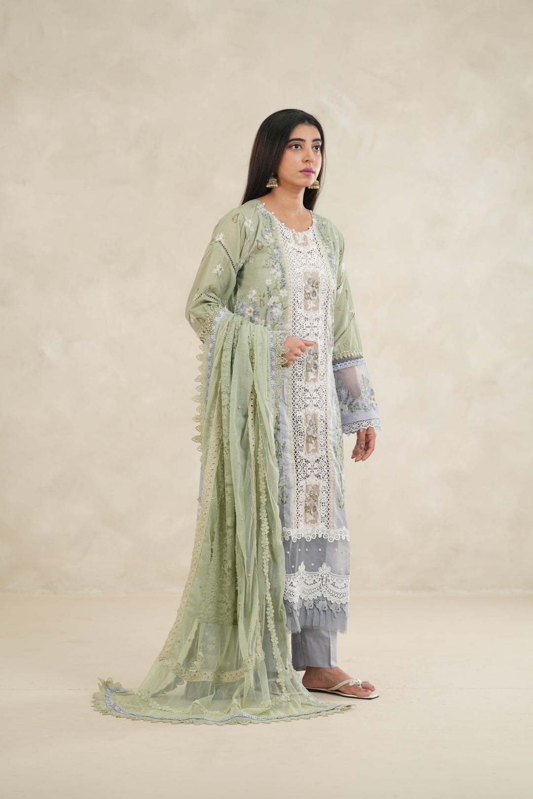 Design 6B - Maria B Luxe Stitched