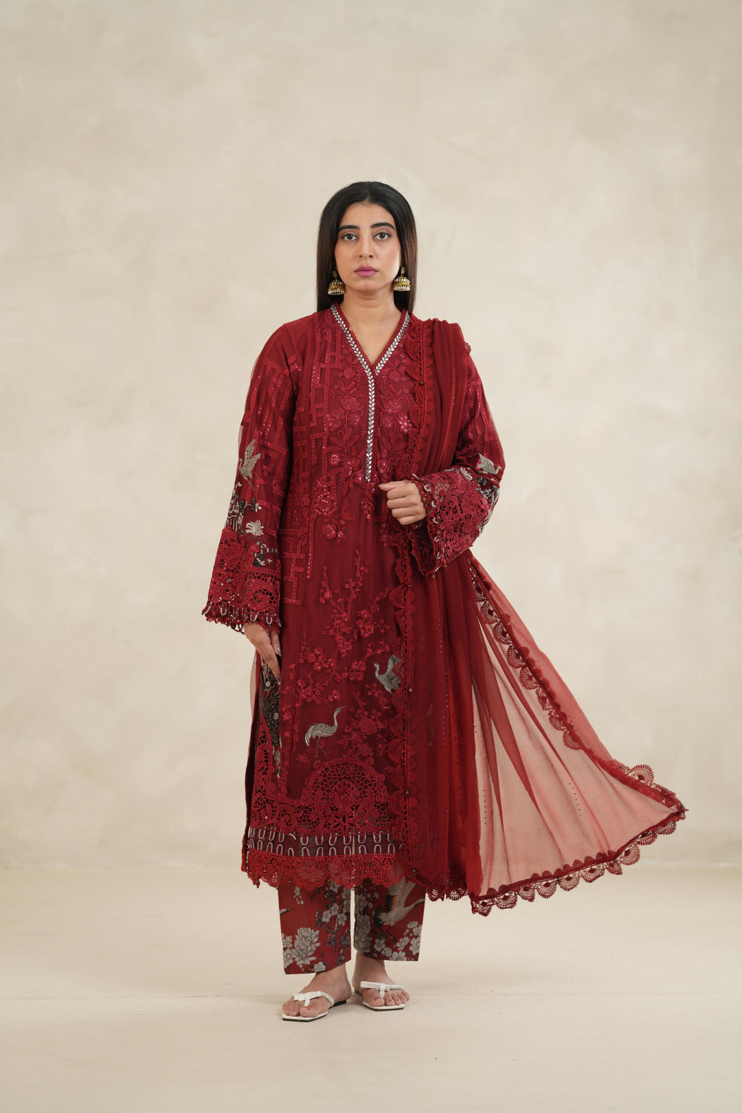 Design 7A - Maria B Luxe Stitched