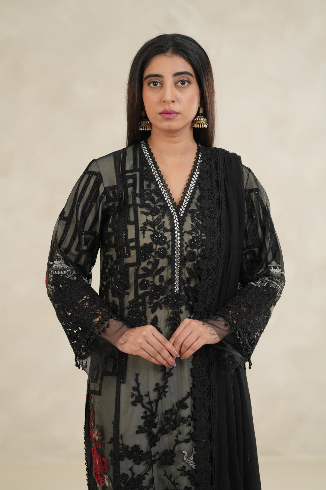 Design 7B - Maria B Luxe Stitched