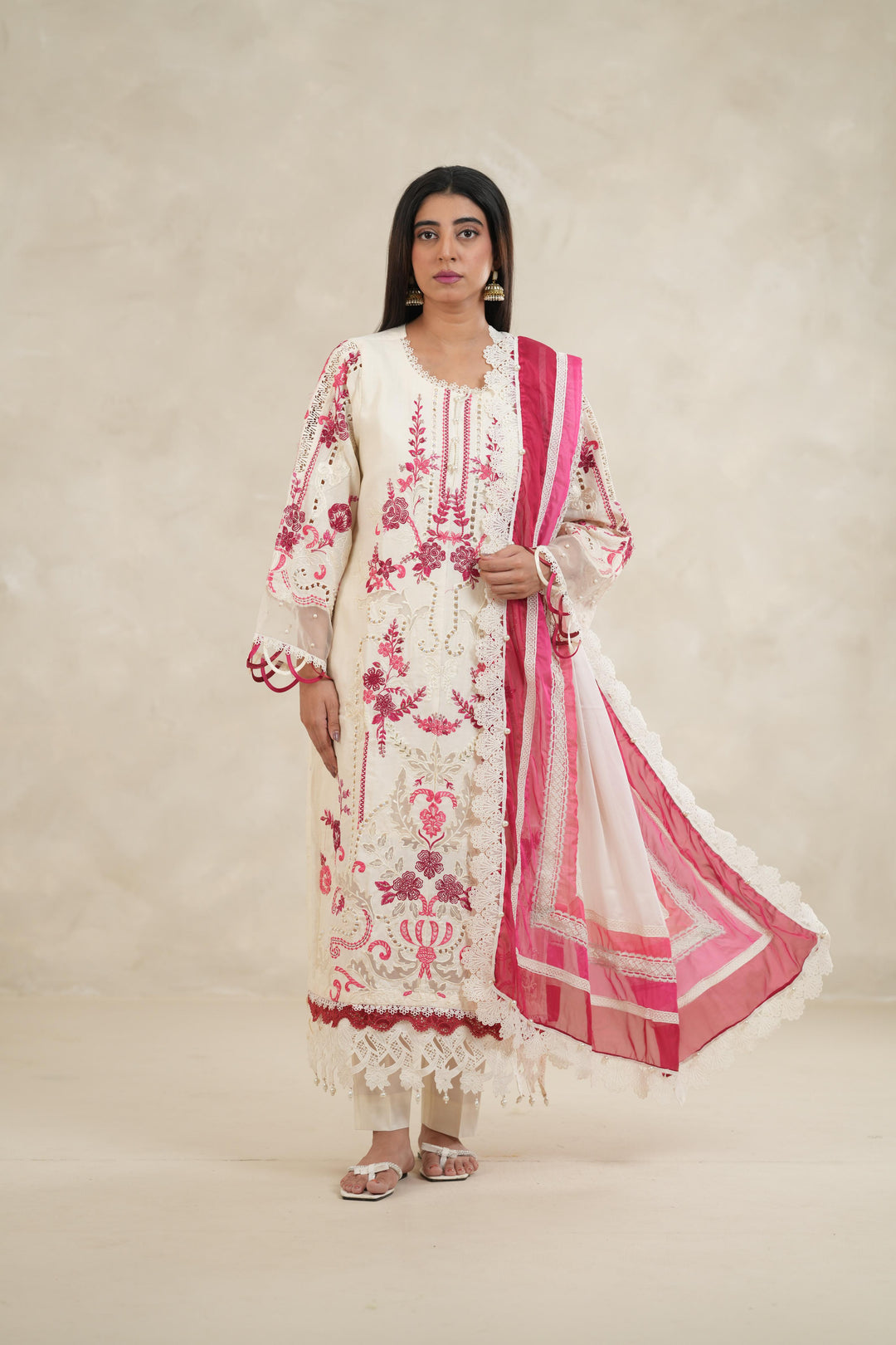 Design 9A - Maria B Luxe Stitched