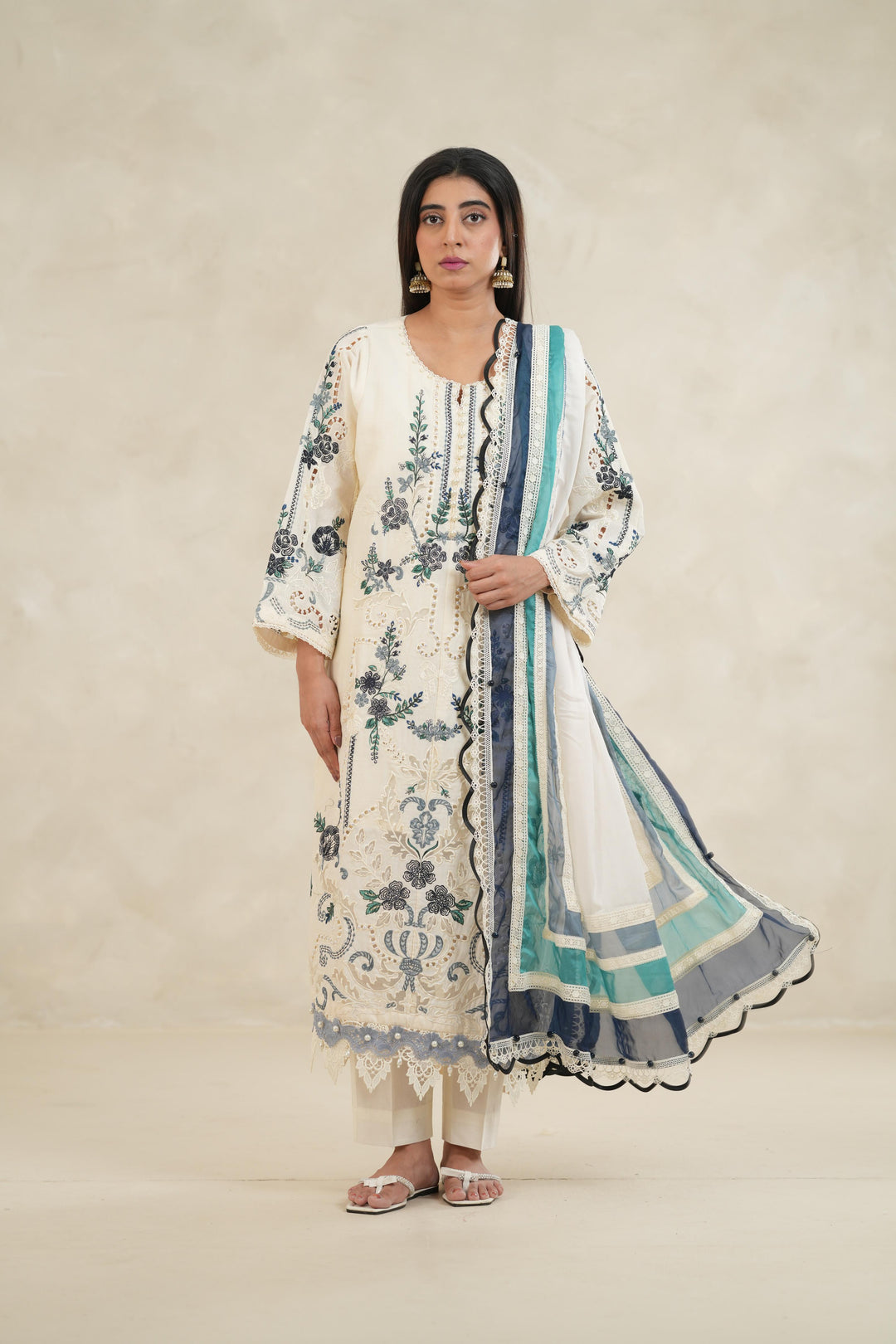 Design 9B - Maria B Luxe Stitched