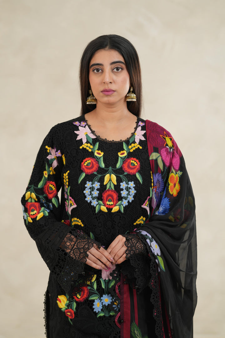 Design 10B - Maria B Luxe Stitched