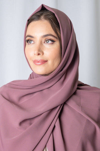 Vintage Rose Soft Crepe Hijab