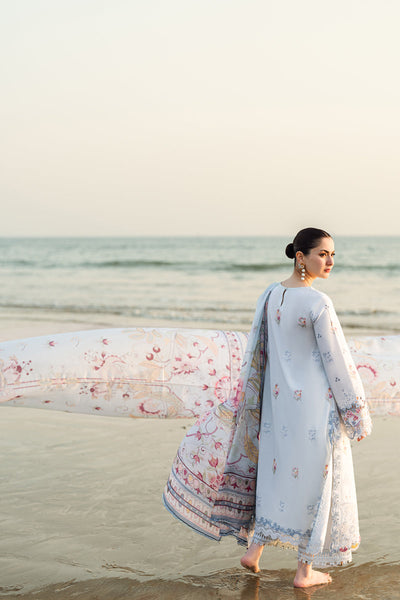 Isabella - Qalamkar Sahil Luxury Lawn Stitched