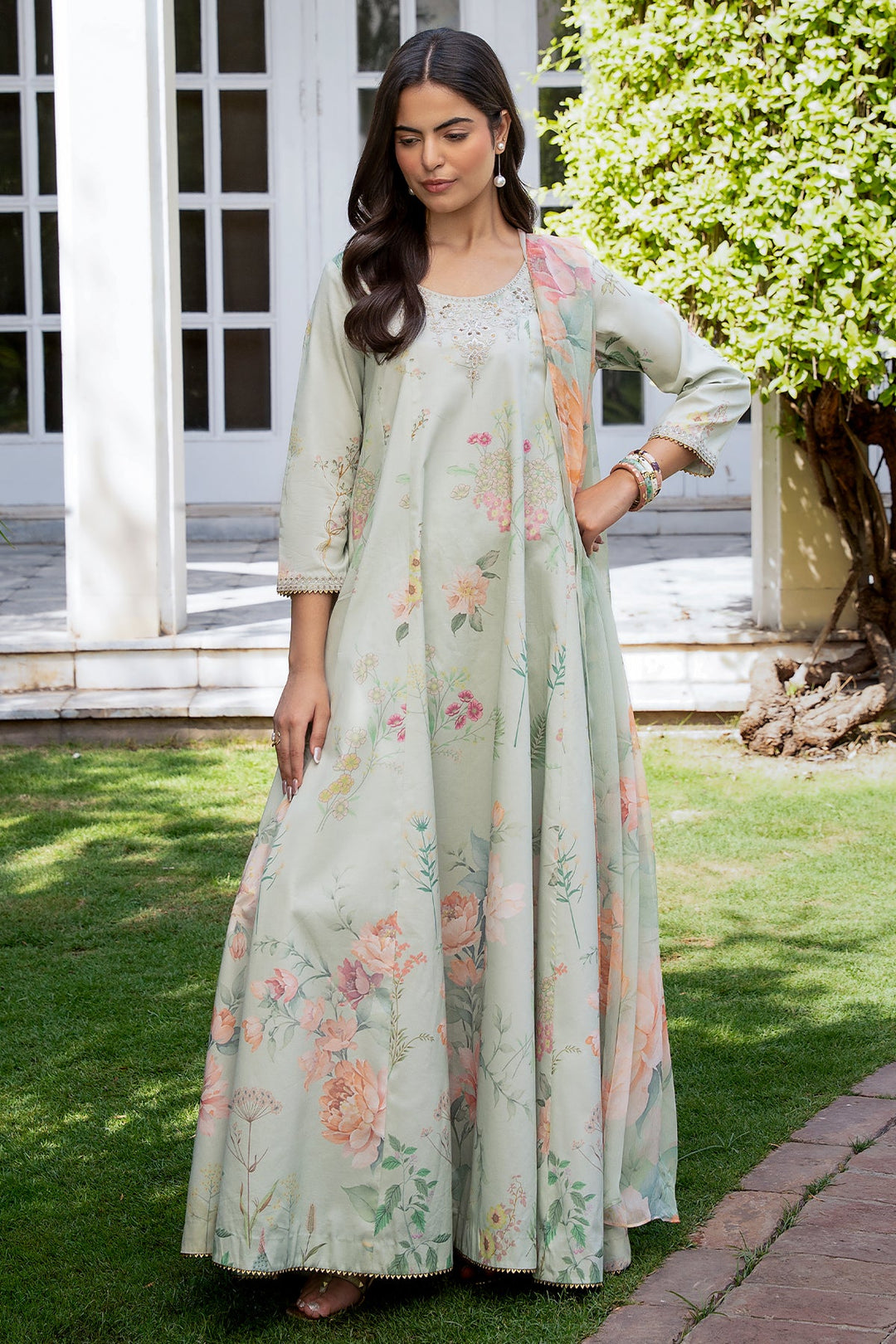 Lawn Pista Stitched Suit - Charizma