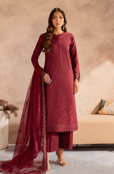 Sayah - Zarif Embroidered Stitched