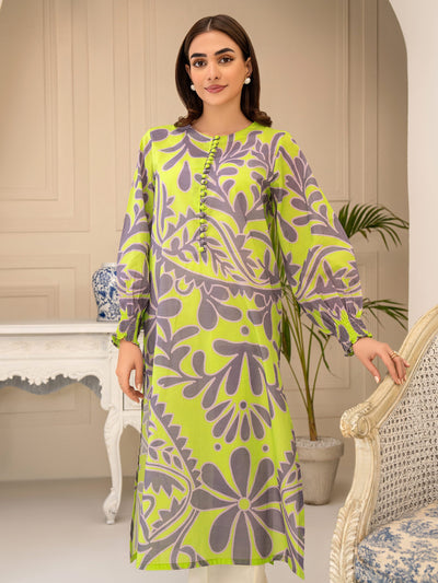 Lawn Green Kurti - Limelight