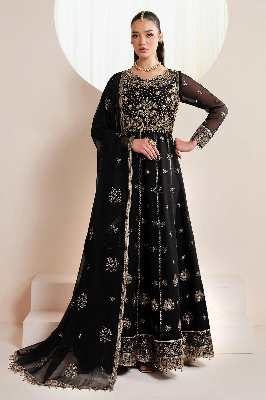 Noir - Alizeh Reena Handcrafted Stitched Eid Edit
