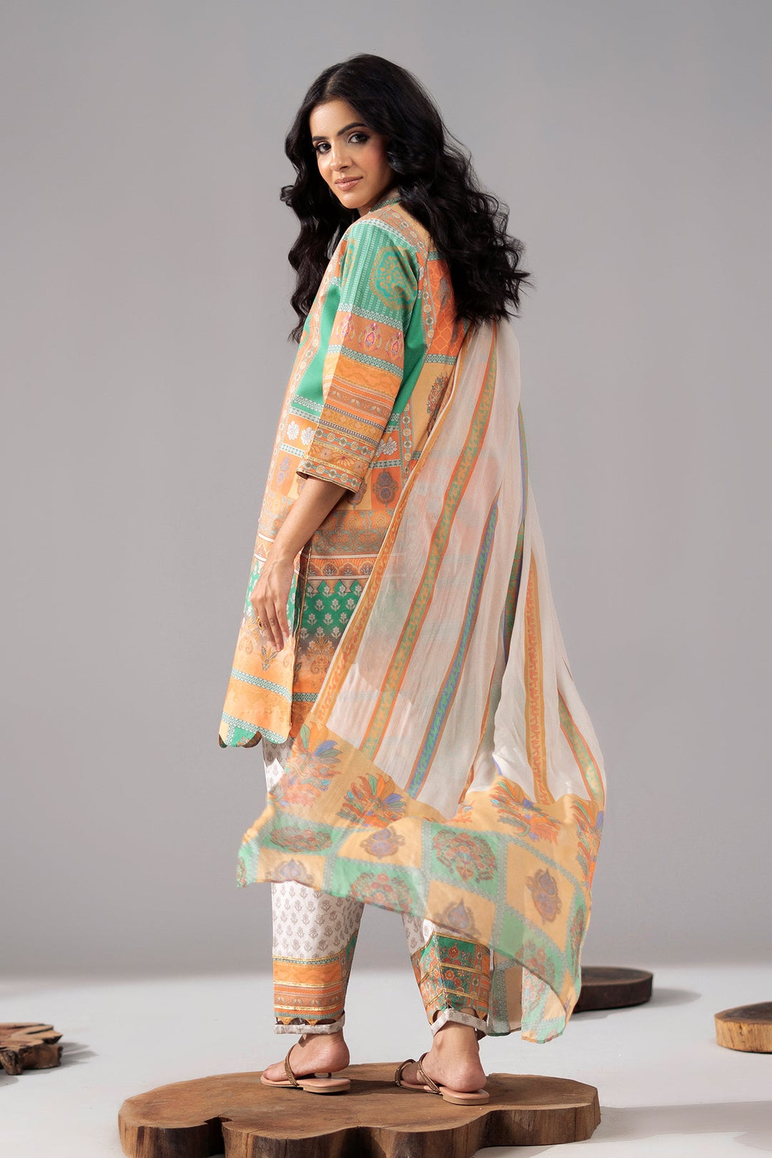 Lawn Multi Stitched Suit - Charizma
