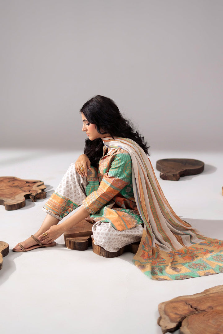 Lawn Multi Stitched Suit - Charizma