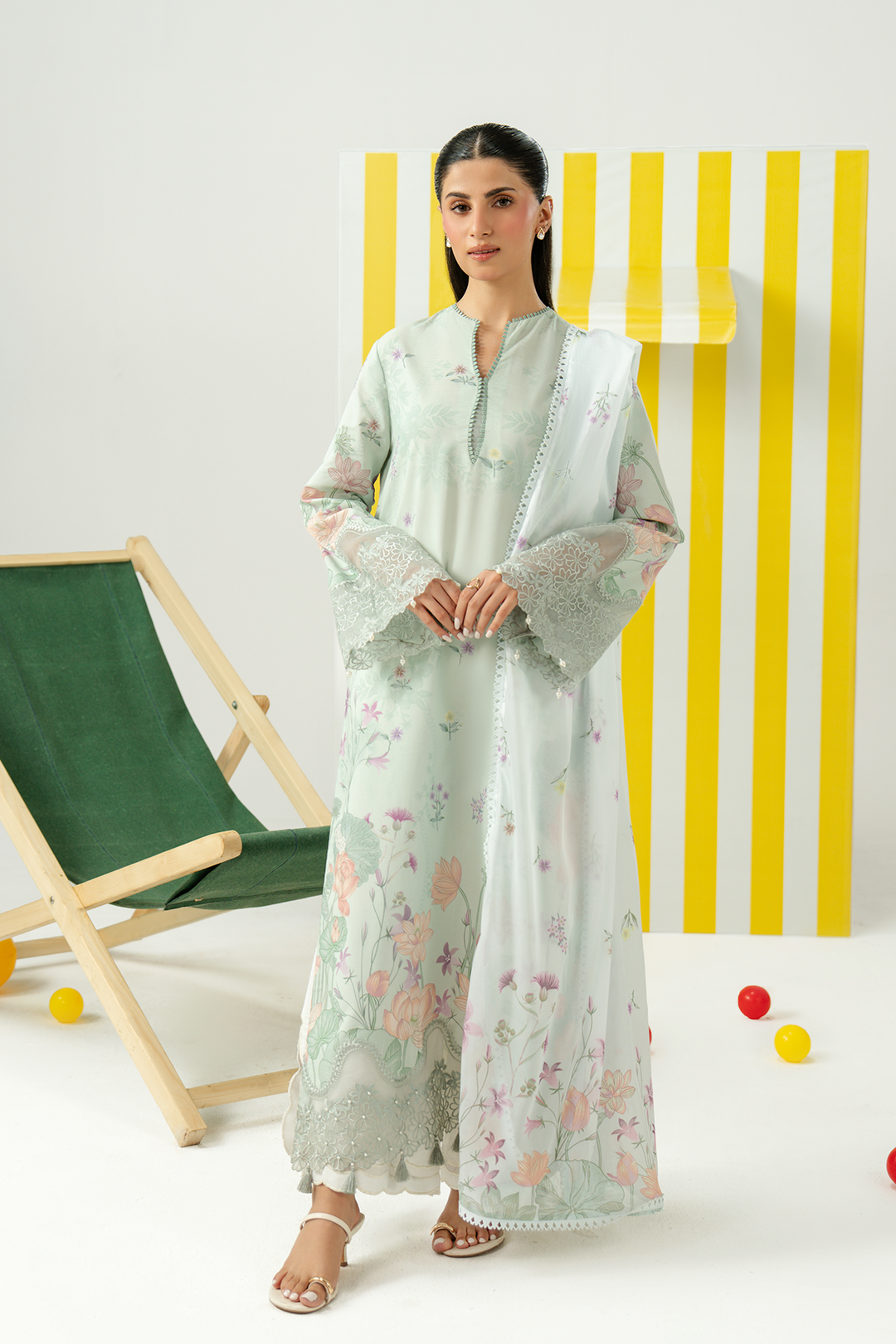 Caspia - Zarposh Sundaze Stitched