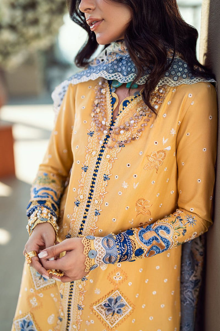 Natalie - Qalamkar Sahil Luxury Unstitched Collection
