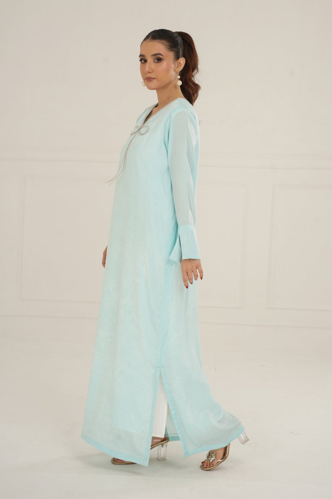 The Aurora Mist Maxi Dress