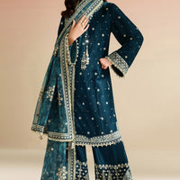 Design 2 - Jazmin Embroidered Formal Velvet Stitched