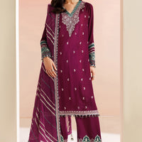 Design 6 - Jazmin Embroidered Formal Velvet Stitched