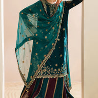 Design 8 - Jazmin Embroidered Formal Velvet Stitched