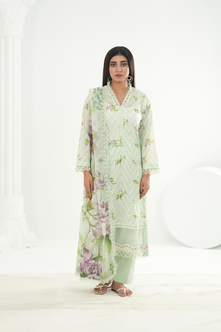 Design 15B - Maria B M Basic Summer Stitched