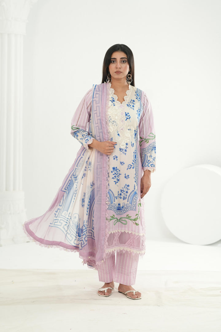 Design 9B - Maria B M Basic Summer Stitched