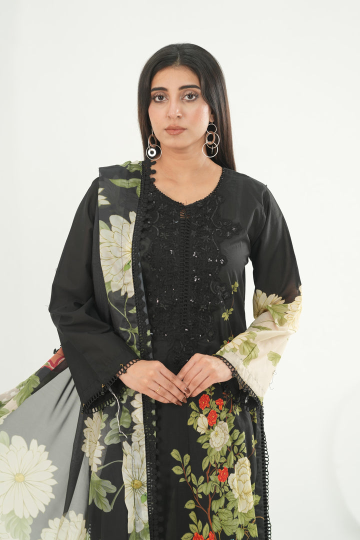 Design 12B - Maria B M Basic Summer Stitched